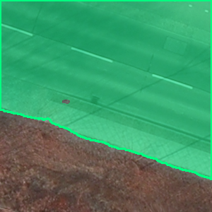 UAV & Aerial Analytics segmentation output