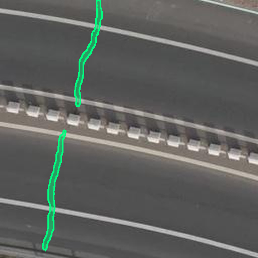 Infrastructure Monitoring segmentation output